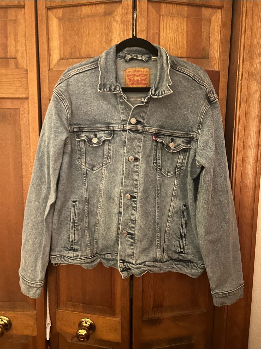 Levi’s Men’s L Dark Wash Darkwash Cotton Western Y2K Early 2000s Inspired Denim